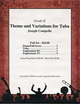 Theme and Variations for Tuba P.O.D. cover